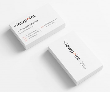 Фирменный стиль для промальп- компании «Viewpoint»